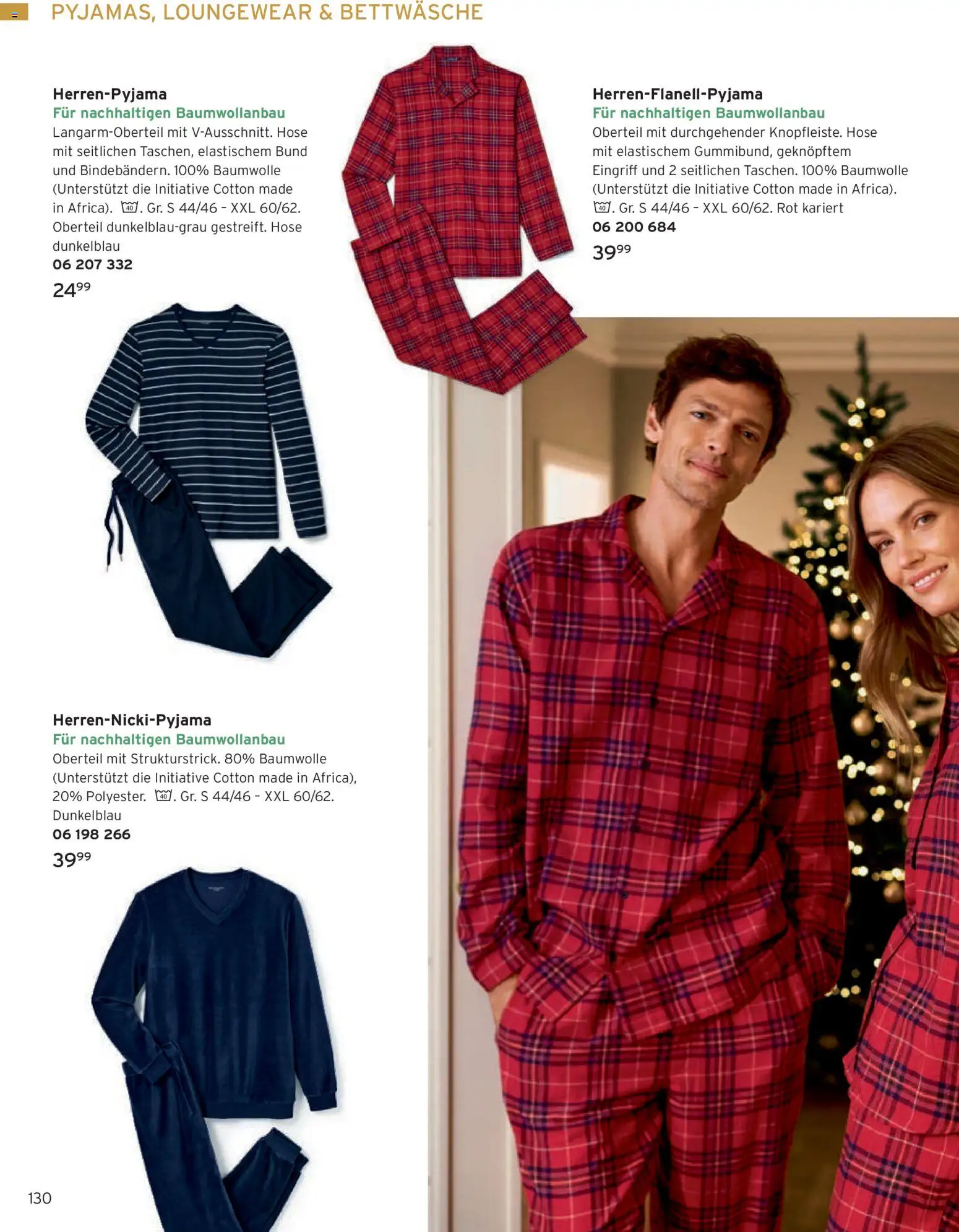 Tchibo Katalog Advent 2025 – gültig ab 14.11.2025 | Seite: 130 | Produkte: Bettwäsche, Hose