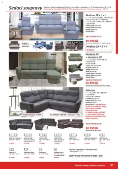 Náhled letáku ORFA nábytek katalog 2025-2026 od 01.10.2025 | Strana: 31 | Produkty: Křesla, Pohovka, Křeslo, Barvy