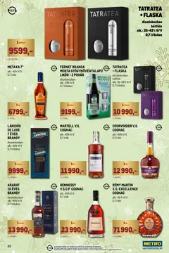 Metro - Ünnepi katalógus - amely érvényes a következő dátumtól: 02.11.2025 | Oldal: 23 | Termékek: Brandy, Doboz, Likőr, Pohár