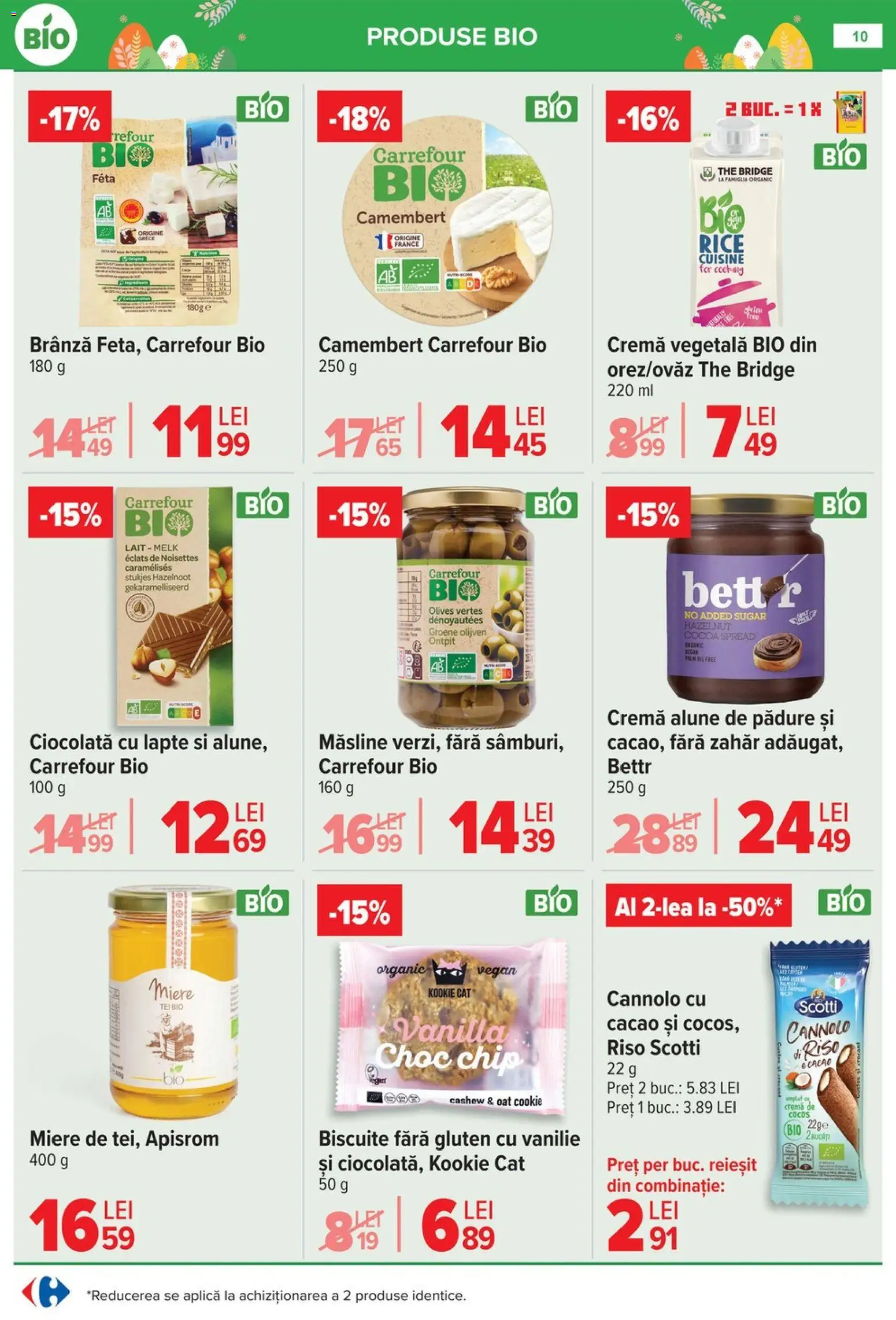 Noul catalog Carrefour – valabil de la 06.04.2026 | Pagină: 16 | Produse: Şerit ödül, Măsline, Brânză, Ciocolată