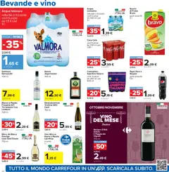 Anteprima del volantino Volantino Carrefour	 valido a partire dal 23.10.2025 | Pagina: 22 | Prodotti: Acqua, Frutta, Vino, Aperitivo
