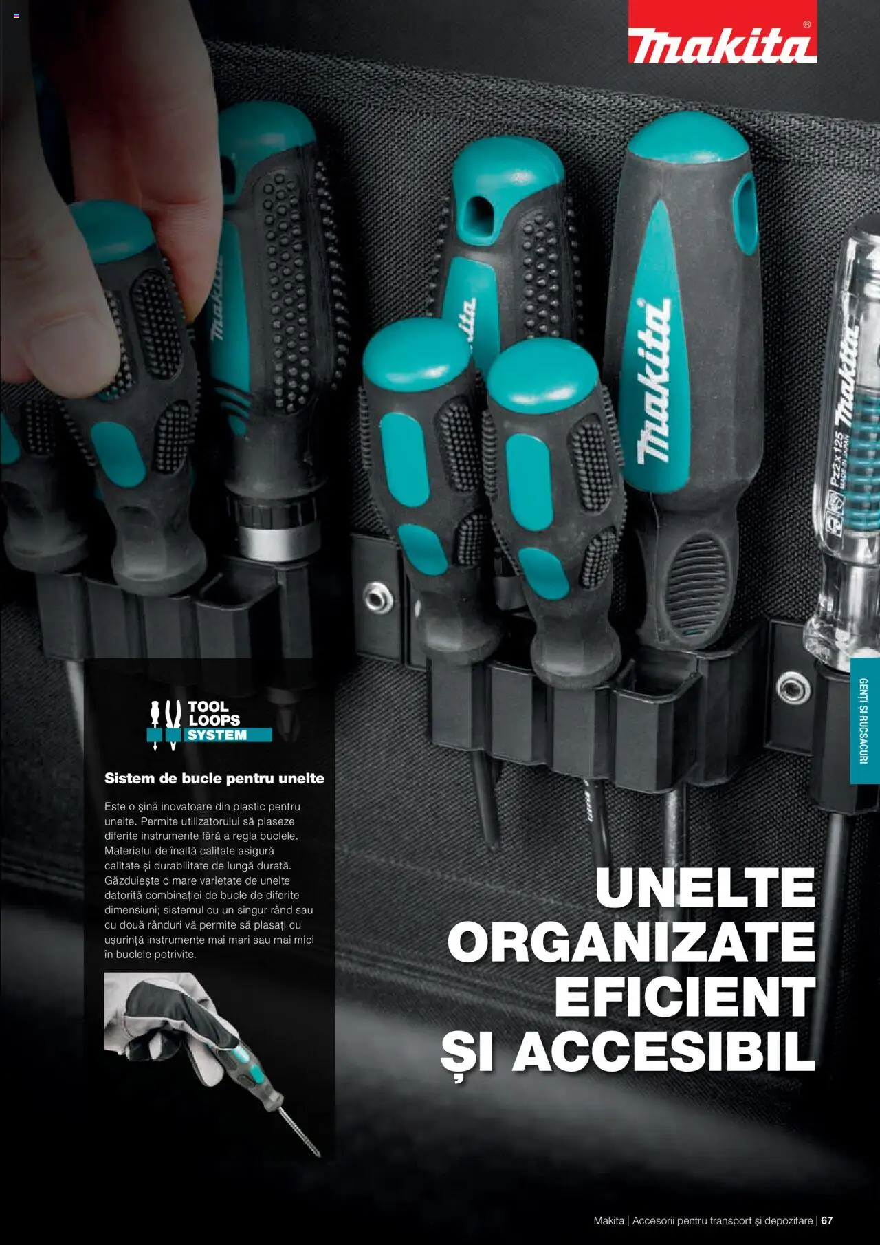 Makita catalog - Accesorii pentru transport si depozitare   – valabil de la 06.09.2021 | Pagină: 67
