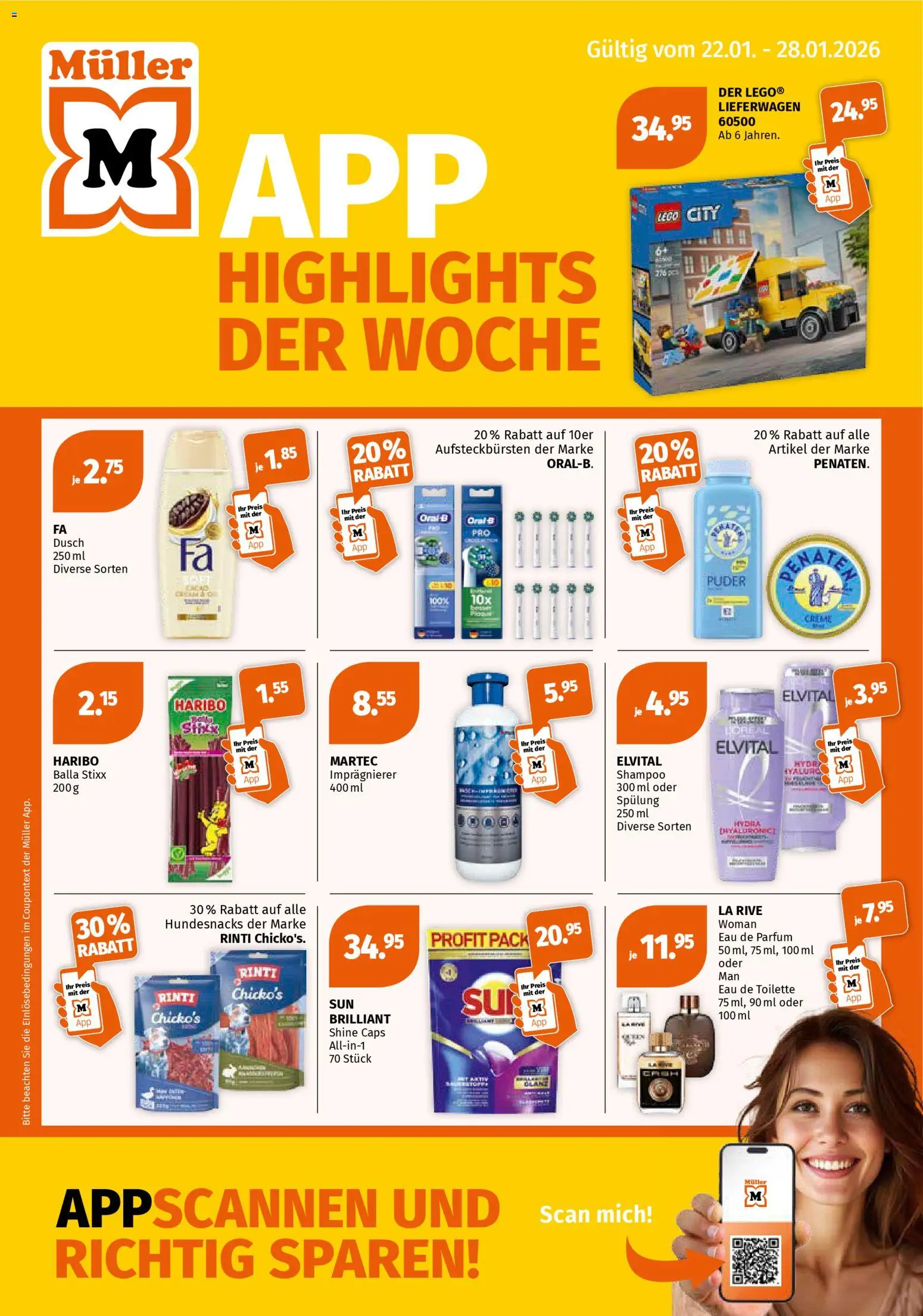 Müller Aktionen – gültig ab 22.01.2026 | Seite: 1