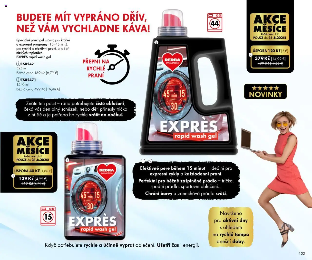 Dedra Katalog 8 2025 │ platný od 25.07.2025 | Strana: 3 | Produkty: Káva, Tričko