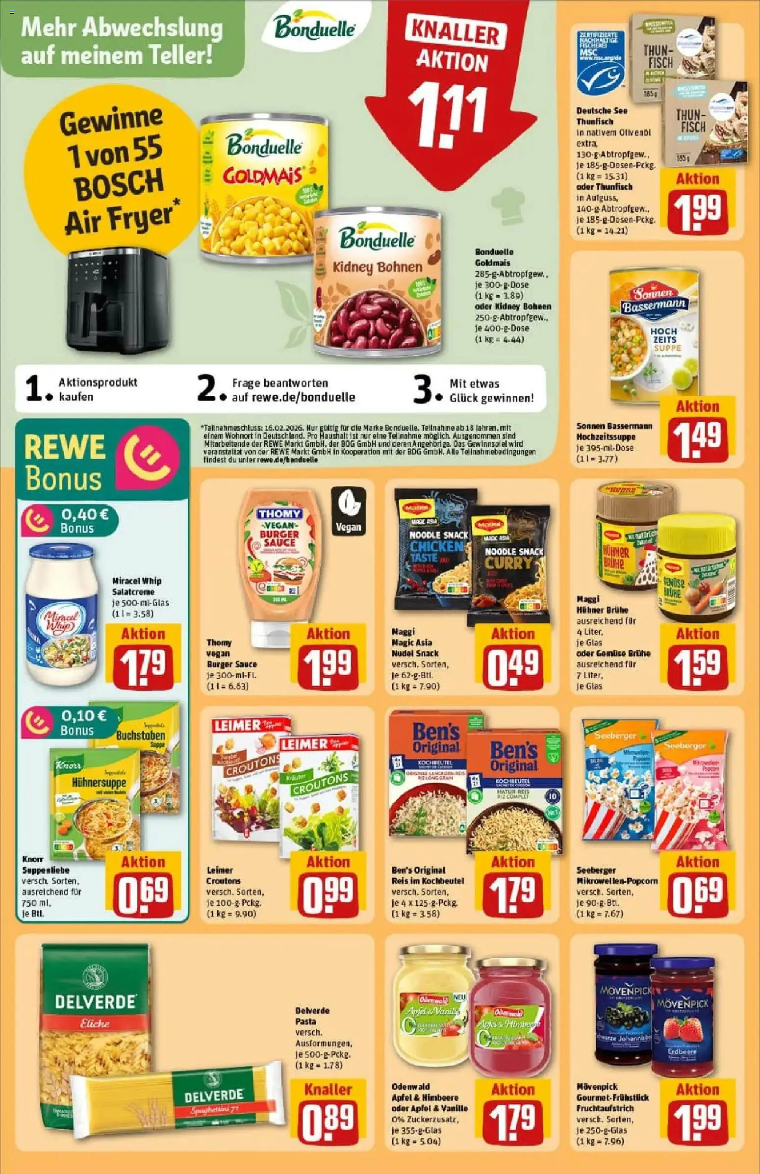 Rewe prospekt Weimar / Schöndorf	 – gültig ab 26.01.2026 | Seite: 22 | Produkte: Olivenol, Äpfel, Knorr, Gemüse