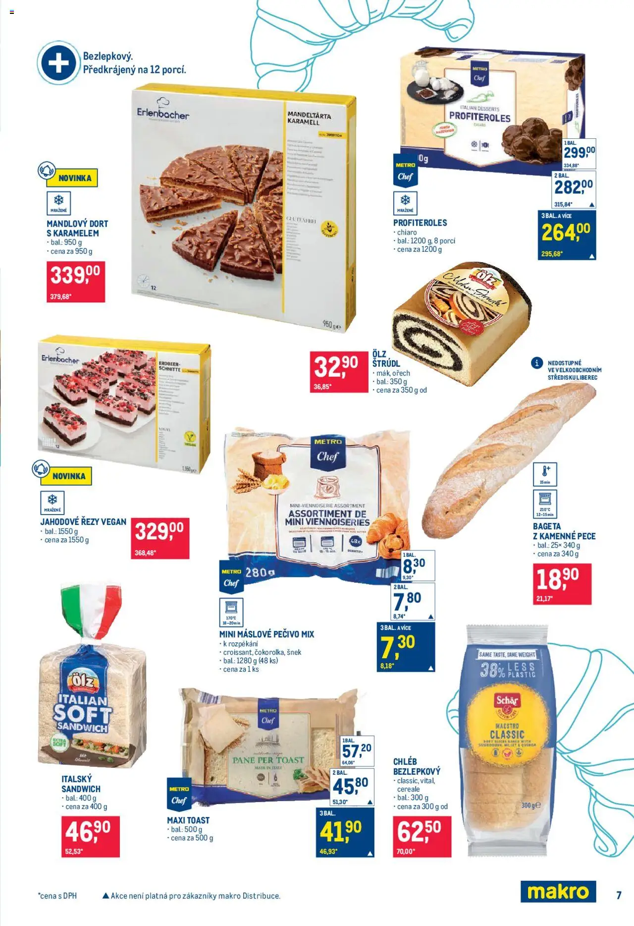 Makro leták - Pro milovníky jídla od 08.10.2025 | Strana: 7 | Produkty: Vegan, Chléb, Pečivo, Bageta