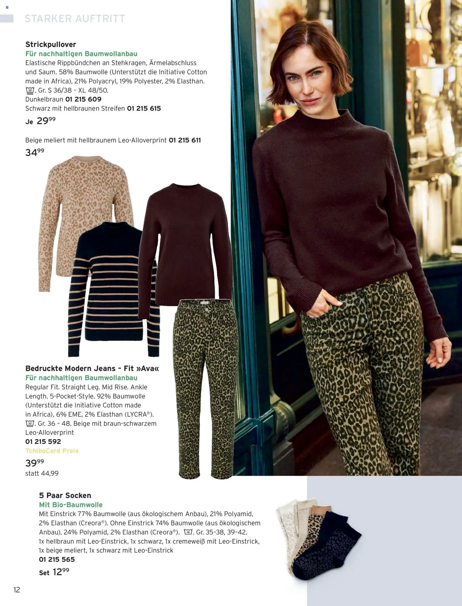 Angebote Tchibo – gültig ab 01.02.2026 | Seite: 12 | Produkte: Socken, Jeans