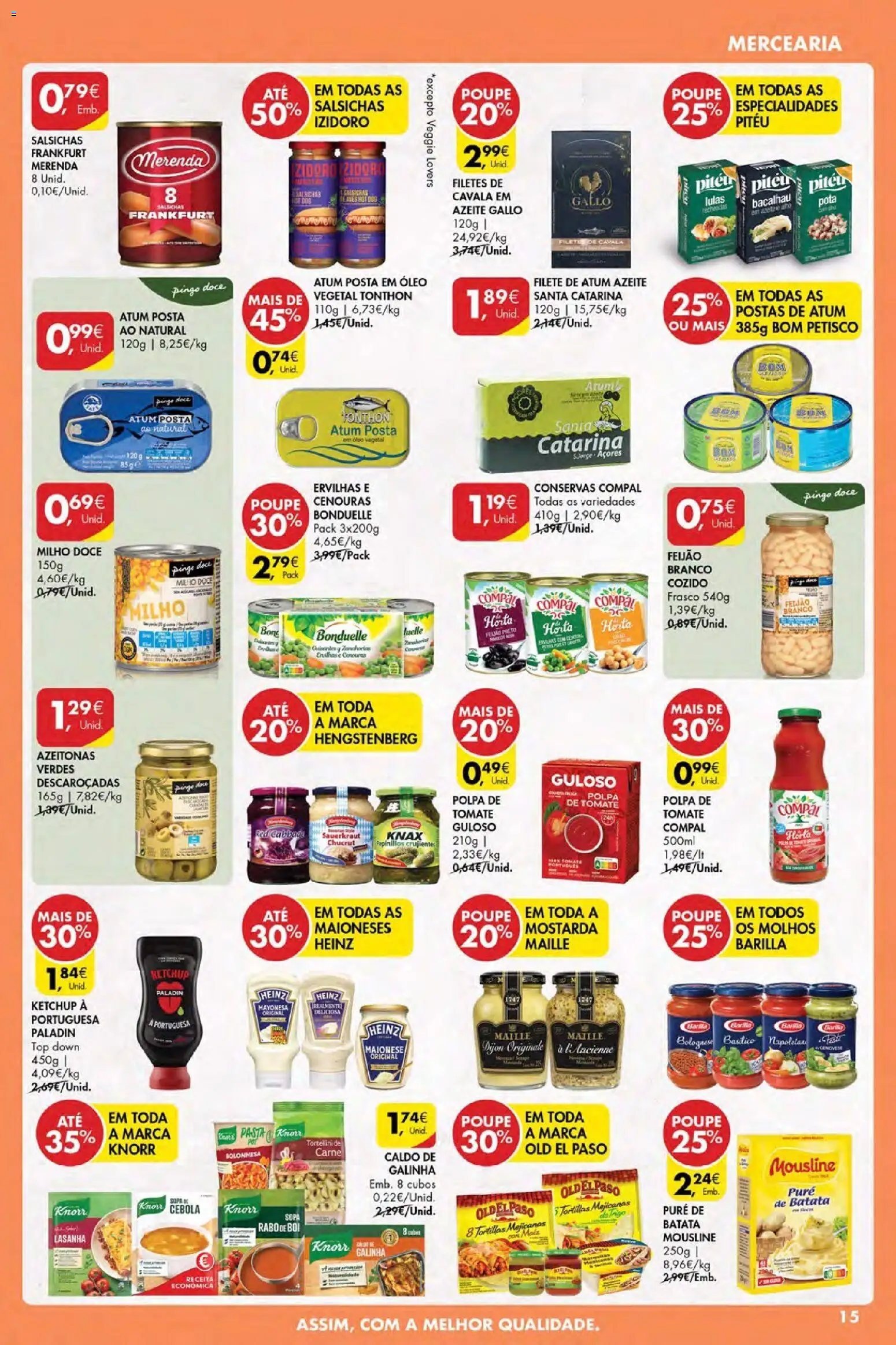 Pingo Doce Poupe Esta Semana Açores │ válido de 05.03.2026 | Página: 15 | Produtos: Batata, Bacalhau, Top, Lulas