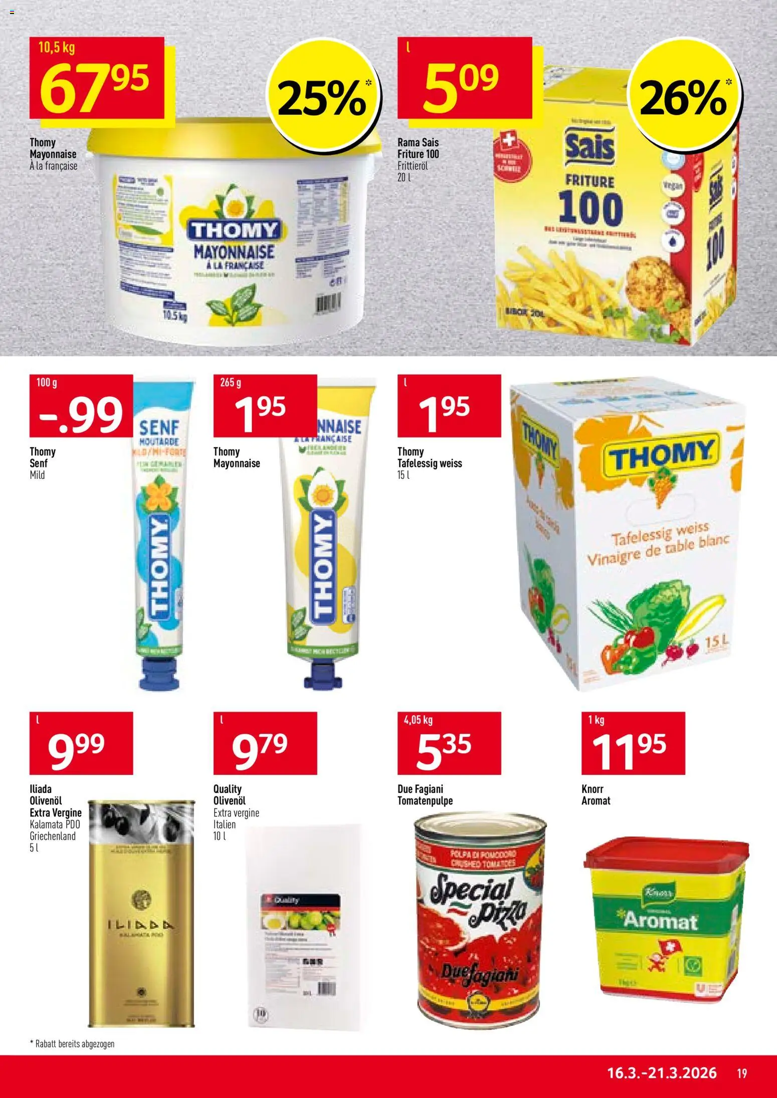 Prodega aktionen – gültig ab 16.03.2026 | Seite: 19 | Produkte: Mayonnaise