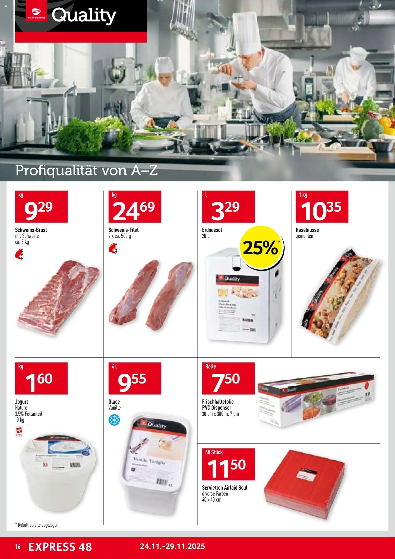 Prodega Aktionen – gültig ab 24.11.2025 | Seite: 16 | Produkte: Glace