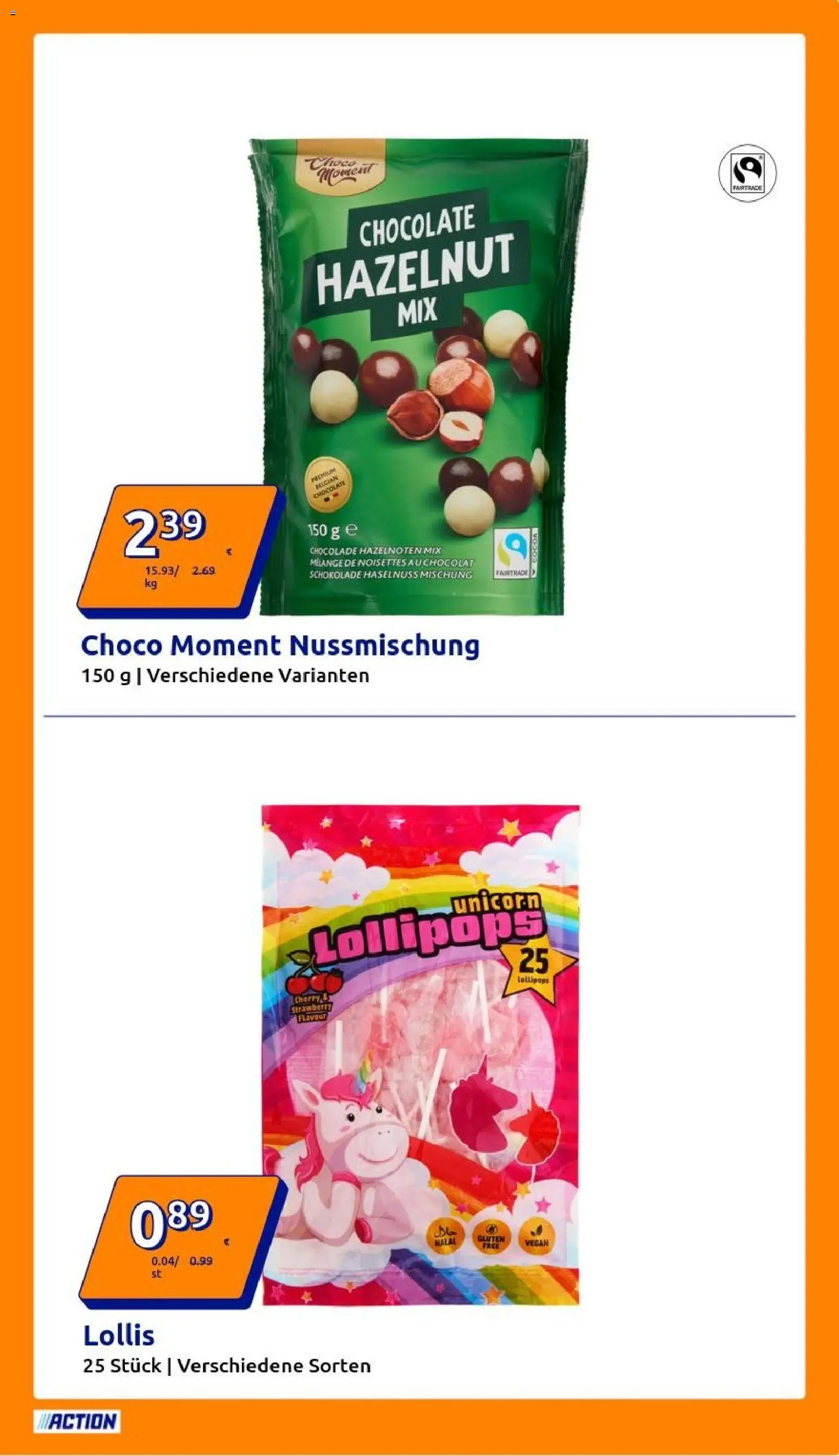 Action Flugblatt gültig ab 17.12.2025 | Seite: 17 | Produkte: Schokolade