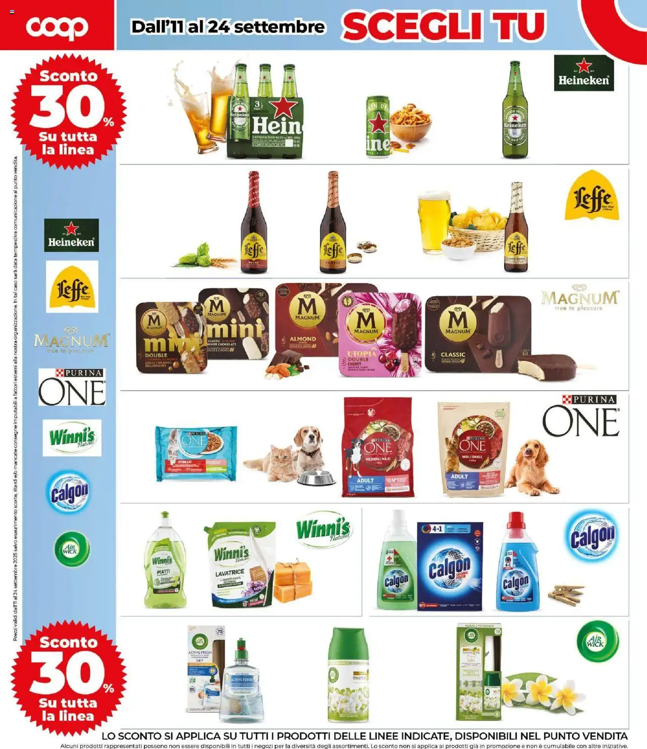 Volantino COOP del 11.09.2025 | Pagina: 10 | Prodotti: Lavatrice, Data, Heineken