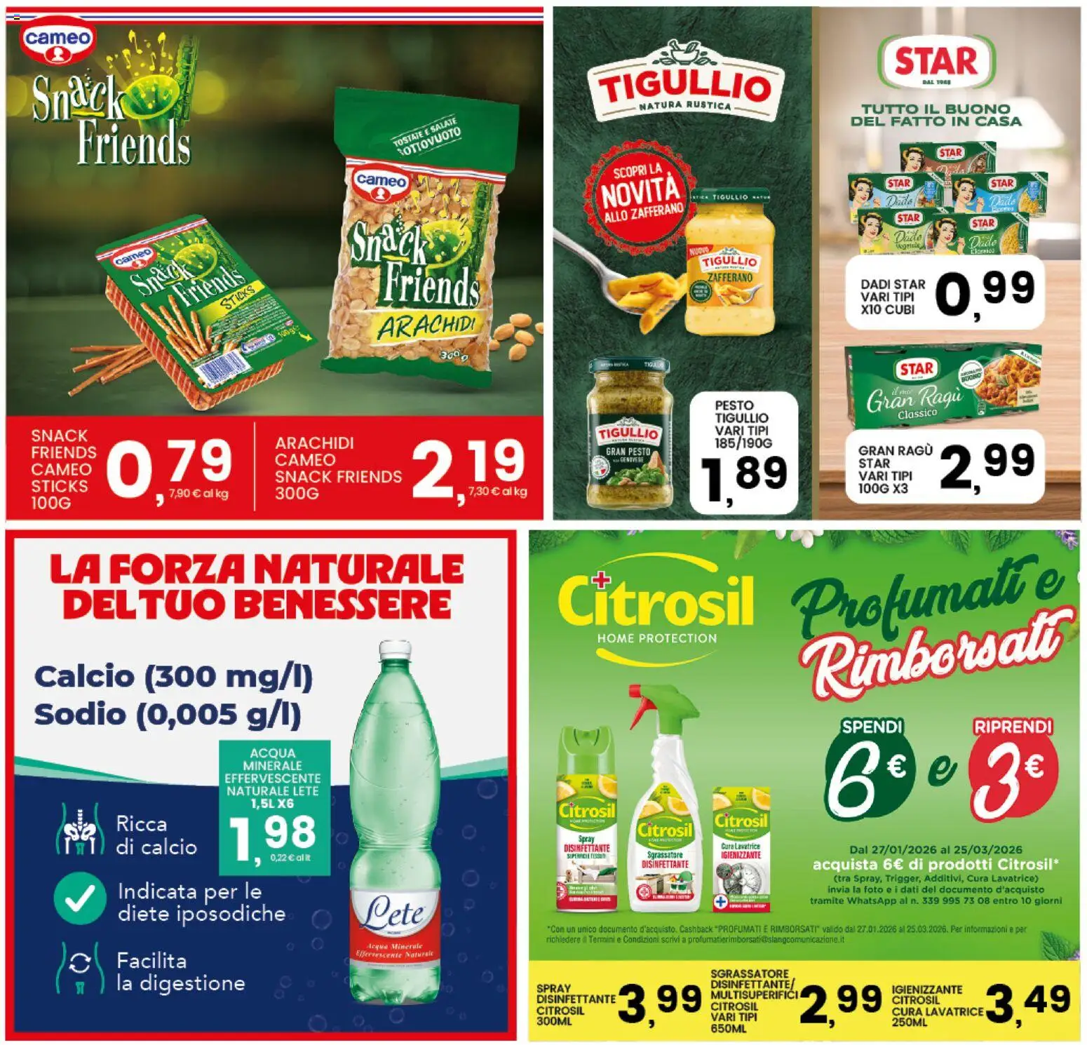 Volantino Interspar del 12.02.2026 | Pagina: 29 | Prodotti: Spray disinfettante, Lavatrice, Ragú, Acqua minerale