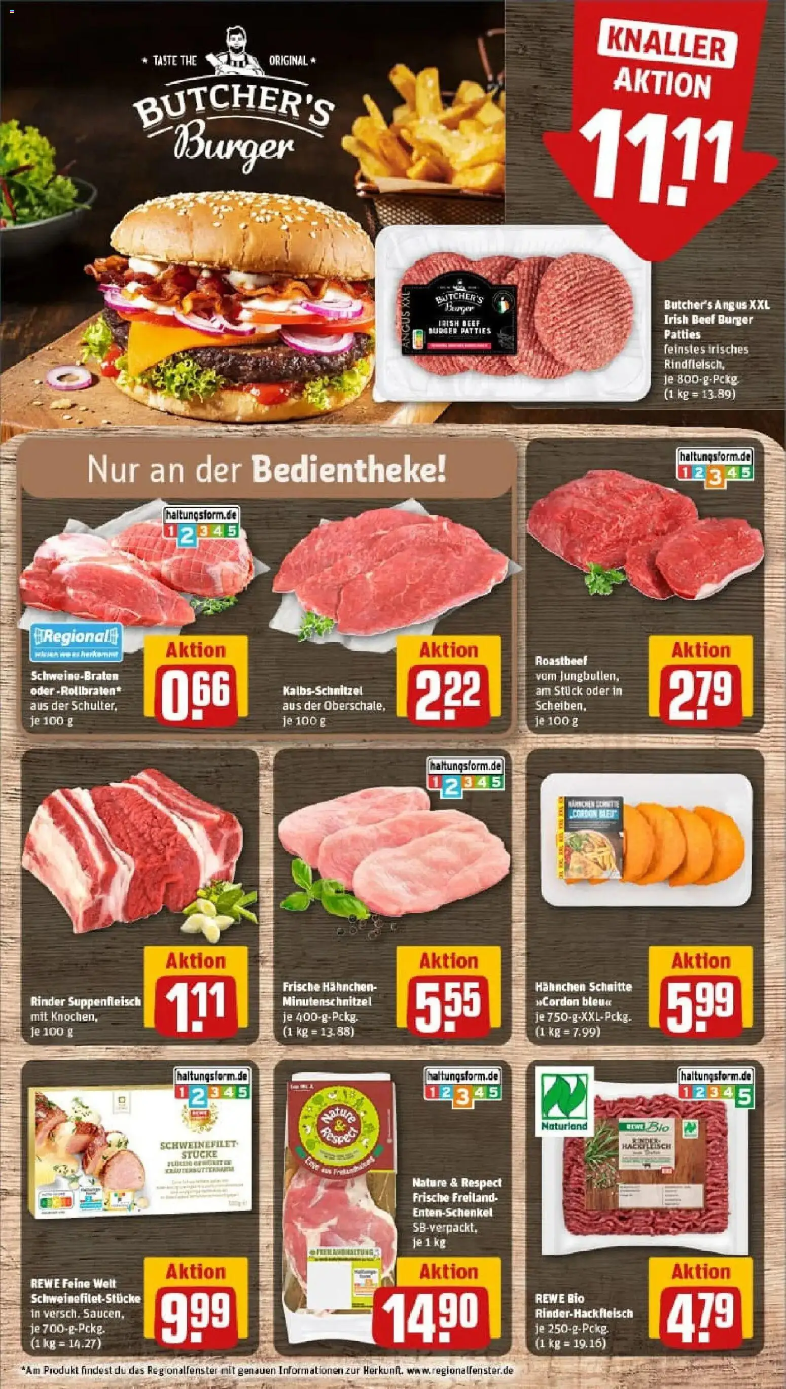 Rewe prospekt Hattorf	 – gültig ab 17.11.2025 | Seite: 8 | Produkte: Hahnchen, Roastbeef, Suppenfleisch, Rindfleisch