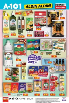 20.11.2025 tarihinden itibaren geçerli olan A101 kataloğu önizlemesi