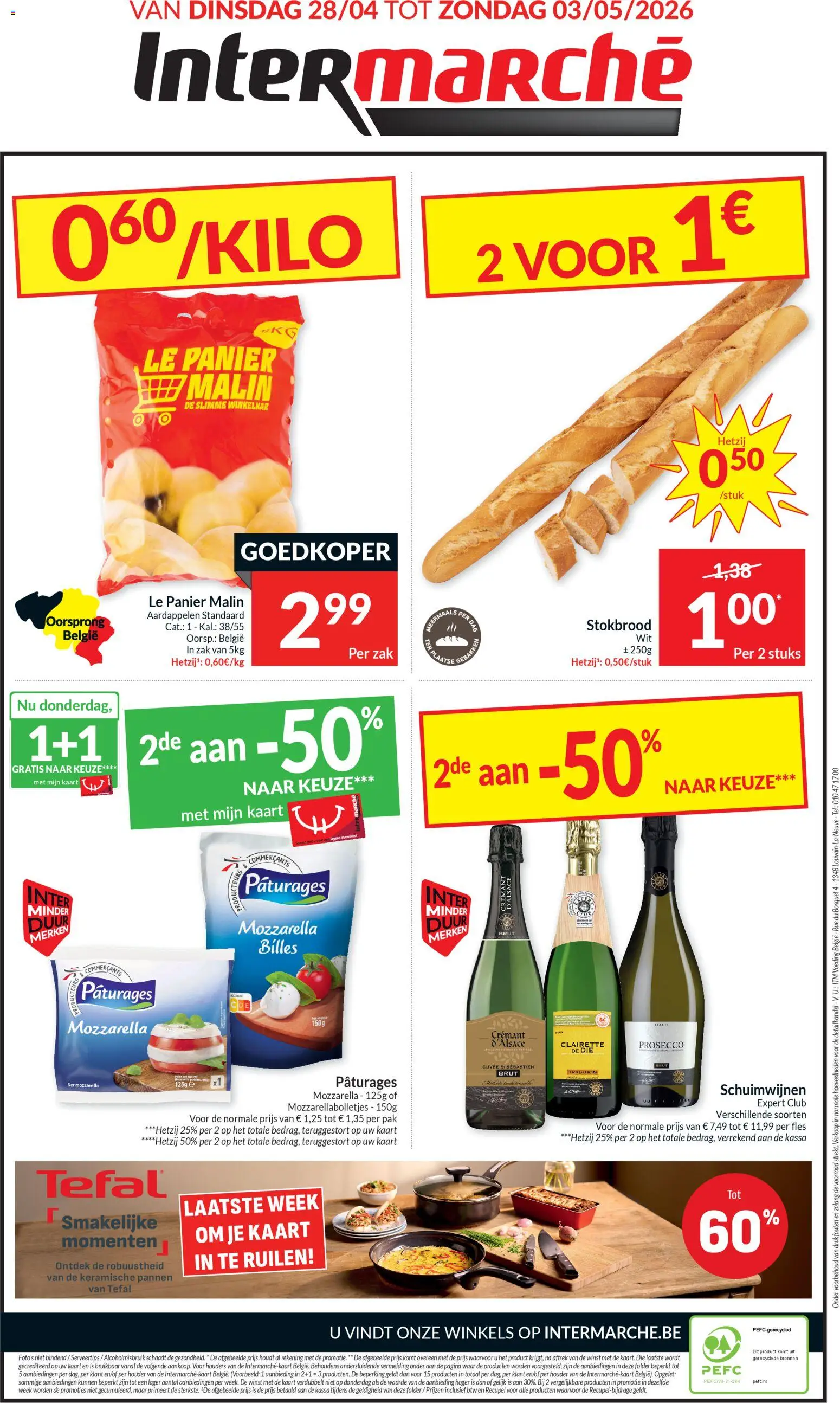 {H1} | Pagina: 14 | Producten: Stokbrood, Zak, Mozzarella, Kaart