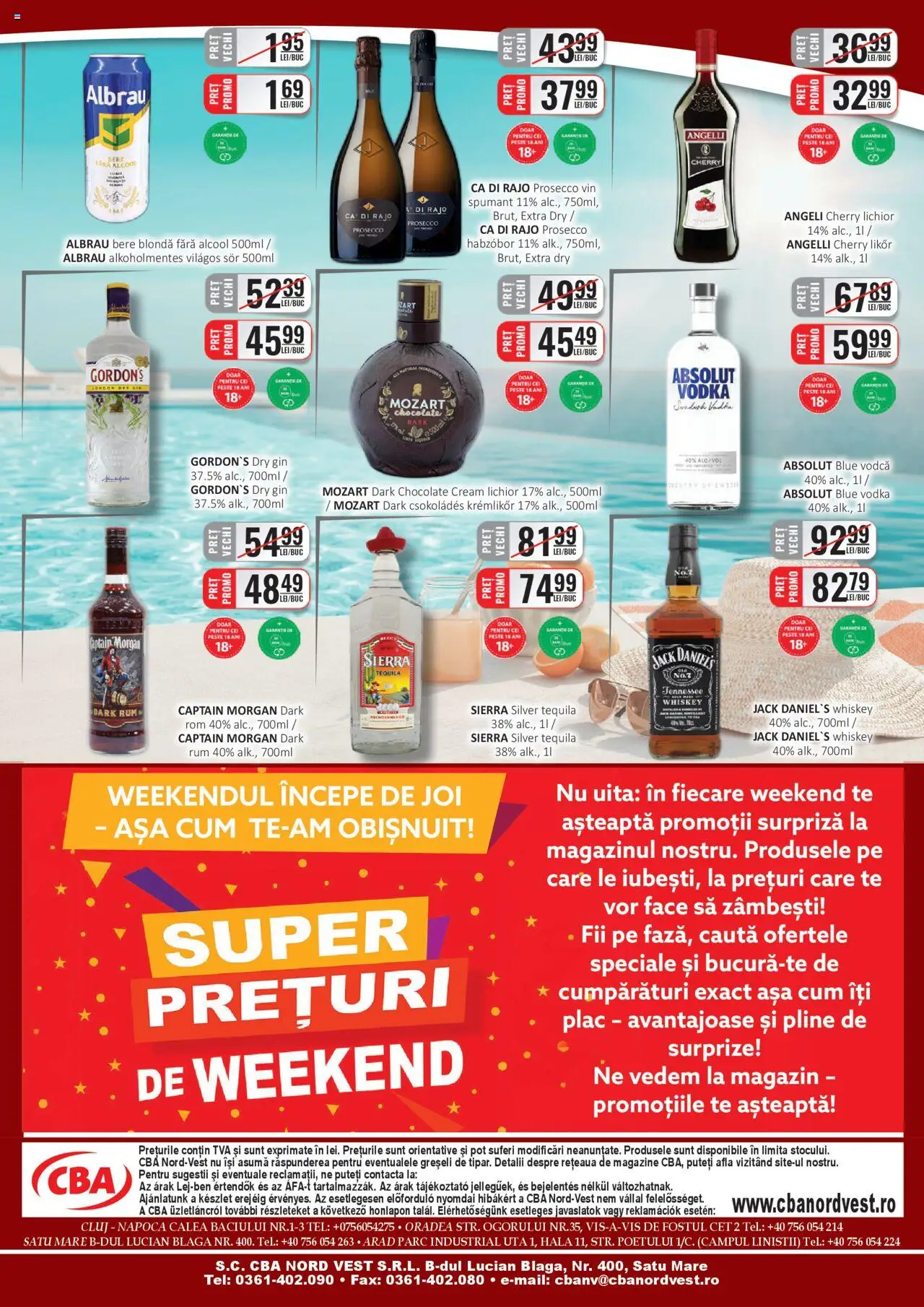 CBA catalog - C+C – valabil de la 01.08.2025 | Pagină: 8 | Produse: Lichior, Prosecco, Pește, Whiskey