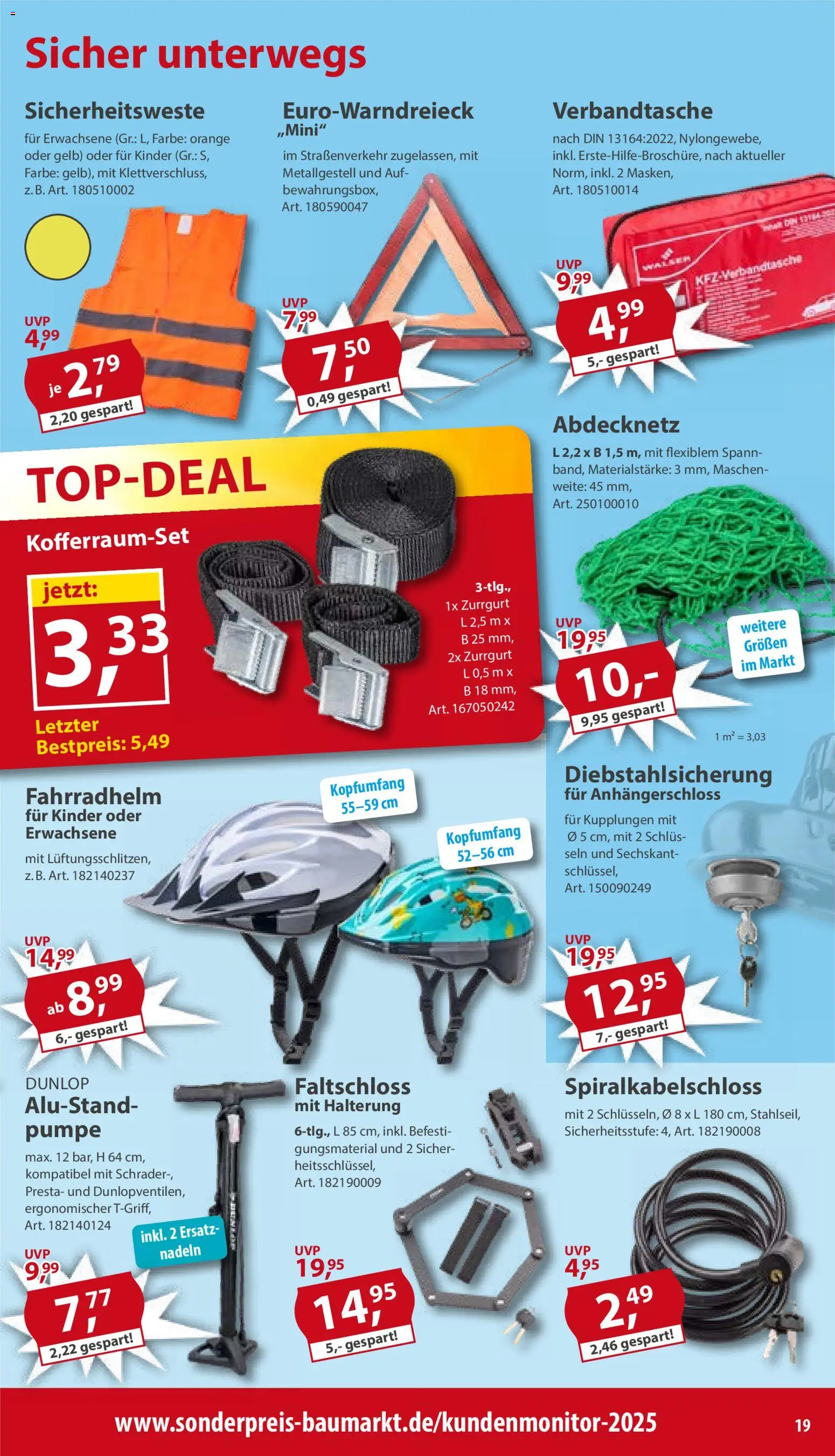 Sonderpreis Baumarkt Prospekt 	 – gültig ab 11.04.2026 | Seite: 19 | Produkte: Fahrradhelm