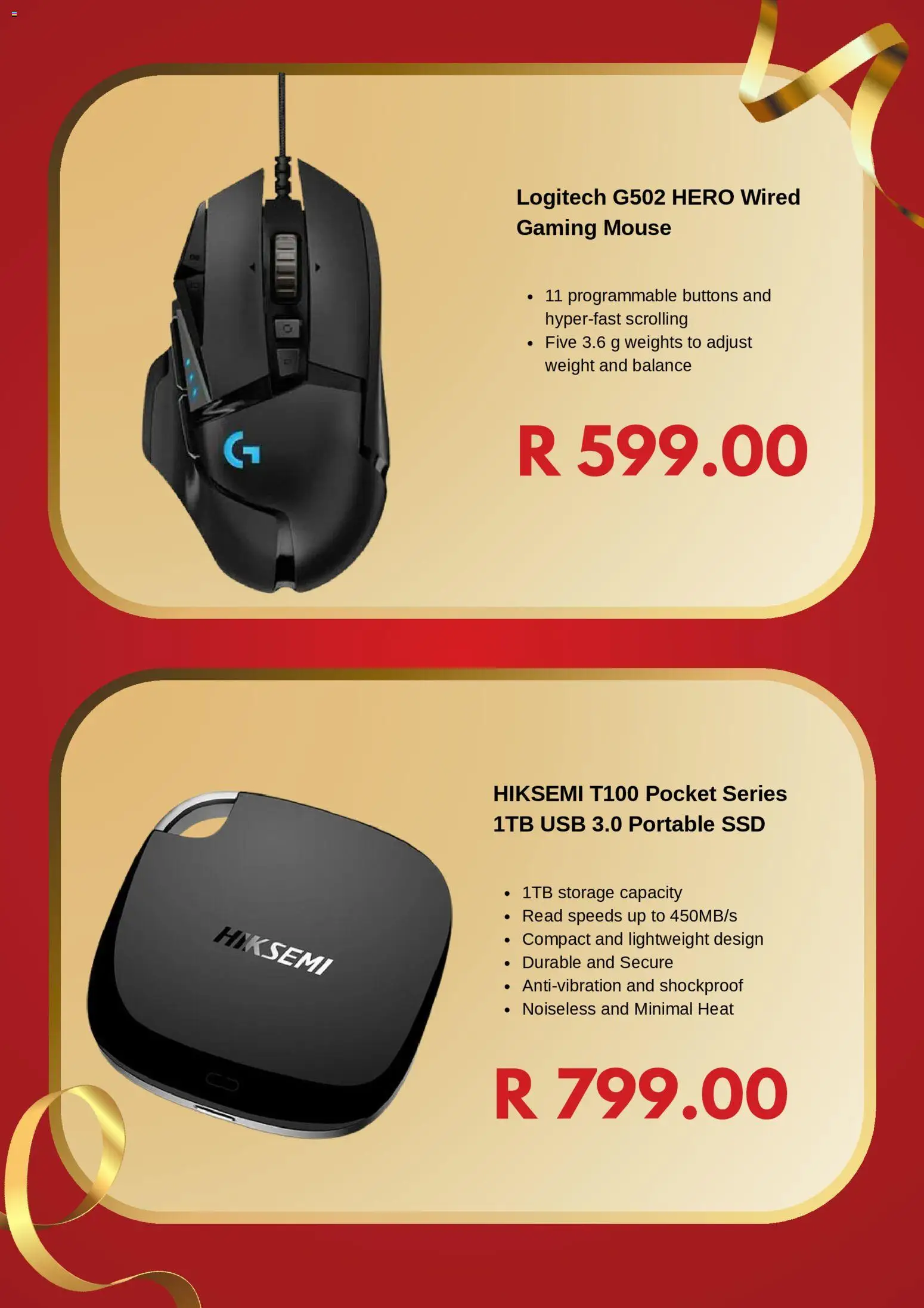 New Computer Mania catalogue – valid from 28.11.2025 | Page: 4 | Products: Mouse, USB