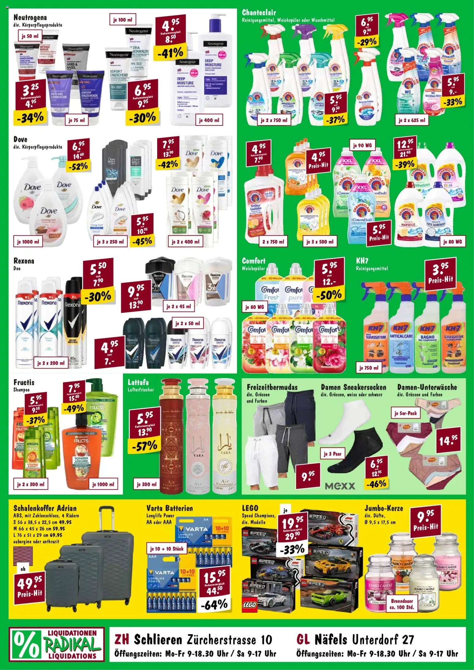 Radikal aktionen – gültig ab 04.03.2026 | Seite: 2 | Produkte: Handcreme, Weichspüler, Waschmittel, Aubergine