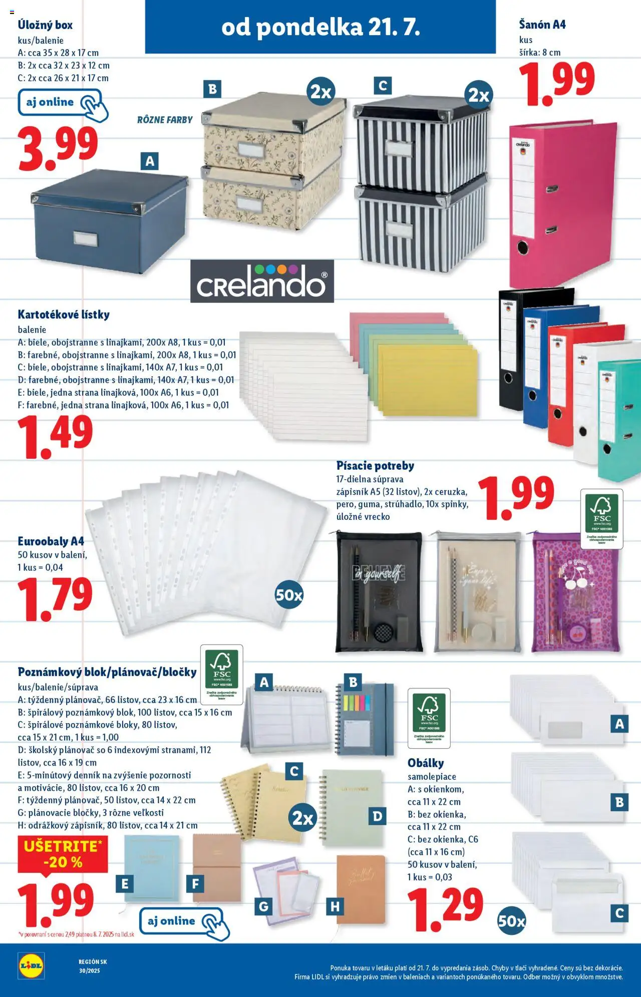 Lidl leták │ platný od 21.07.2025 | Strana: 60