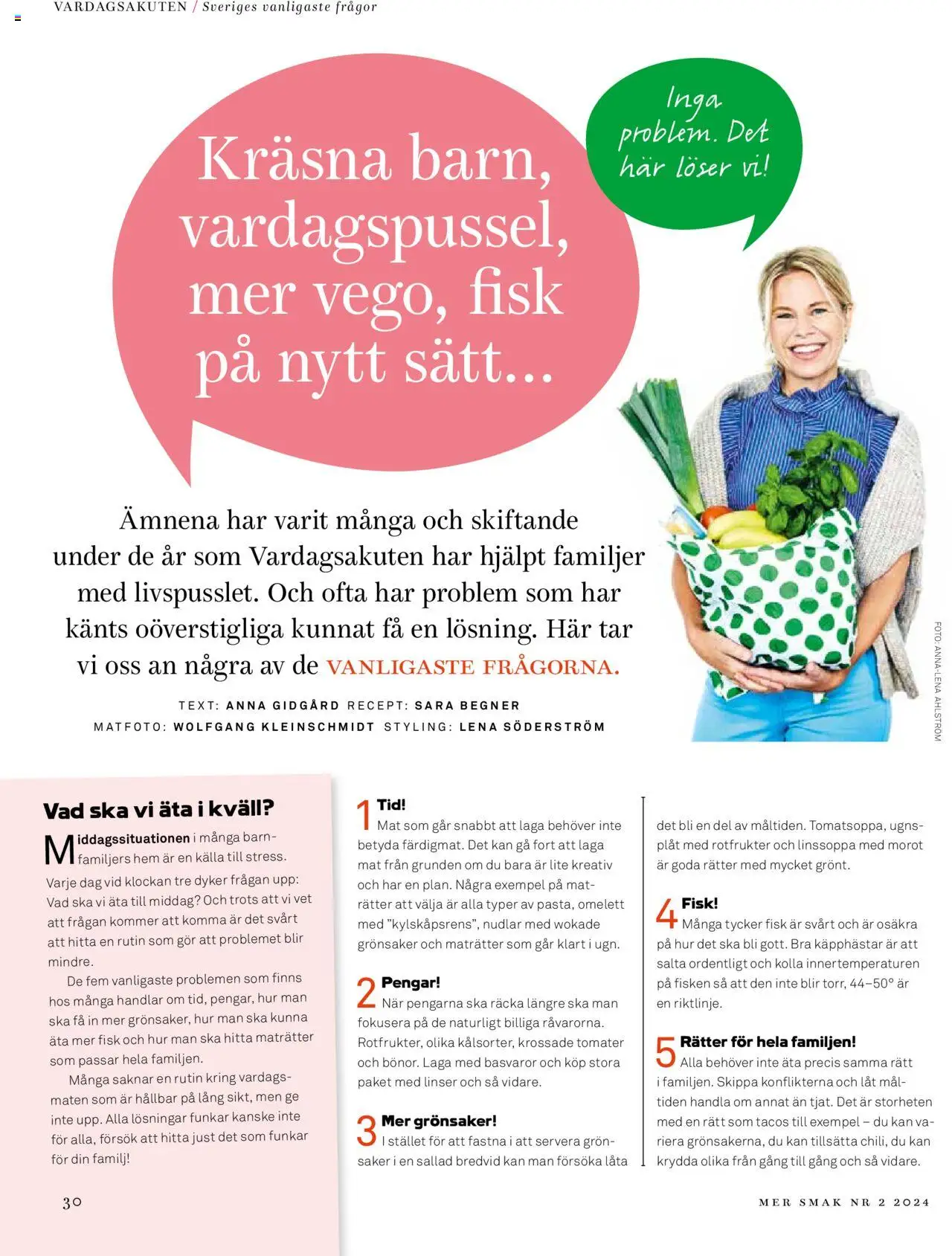 Coop reklamblad aktuell från 18.03.2024 | Sida: 30 | Produkter: Linser, Morot, Fisken, Sallad