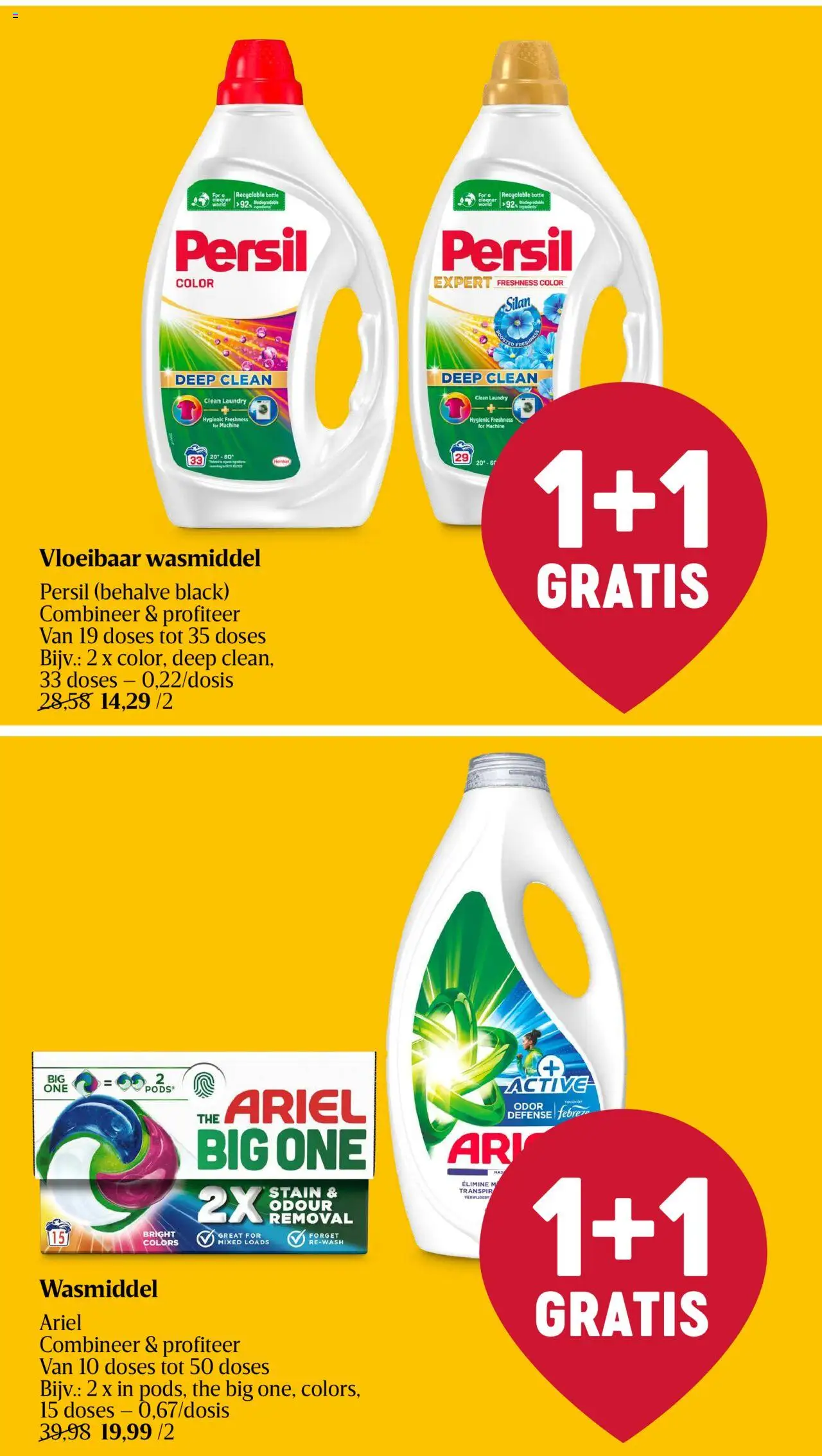  | Pagina: 42 | Producten: Wasmiddel