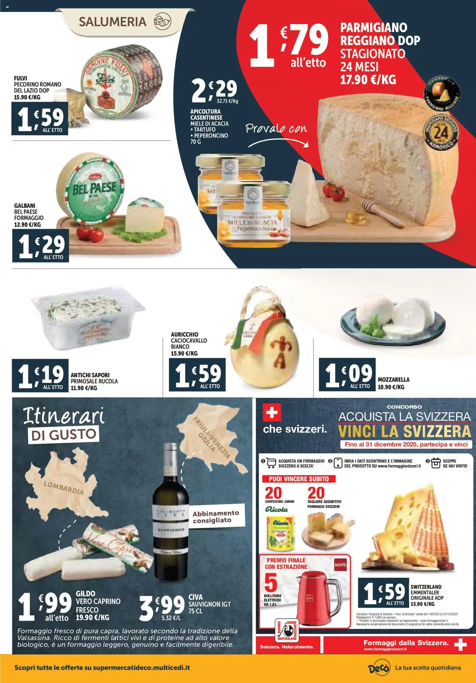 Volantino Decò del 07.11.2025 | Pagina: 4 | Prodotti: Tartufo, Formaggio, Peperoncino, Tagliere