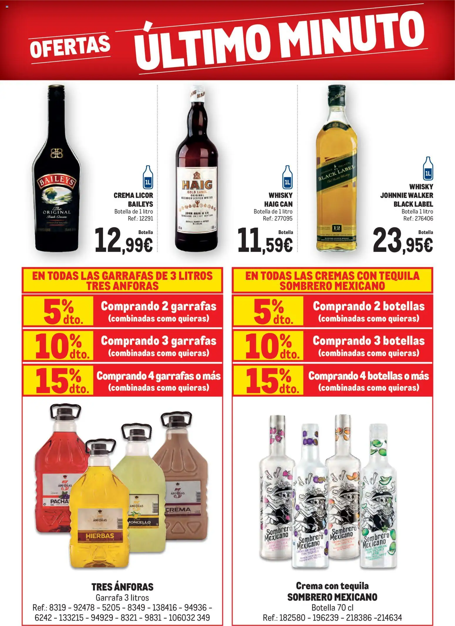 Makro - Black Friday Canarias │ válido desde el 11.11.2025 | Página: 3 | Productos: Licor, Crema, Whisky