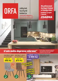 Náhled letáku ORFA nábytek leták od 01.10.2025