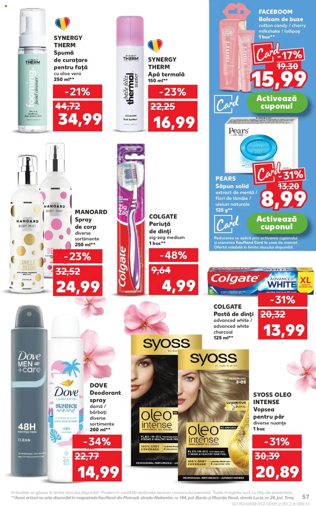 Noul catalog Kaufland – valabil de la 17.09.2025 | Pagină: 57 | Produse: Pomelo, Balsam, Săpun, Lămâie