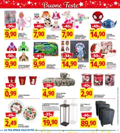 Anteprima del volantino Volantino D Più	 valido a partire dal 11.12.2025 | Pagina: 3 | Prodotti: Frutta, Piatto, Trolley, Scatola