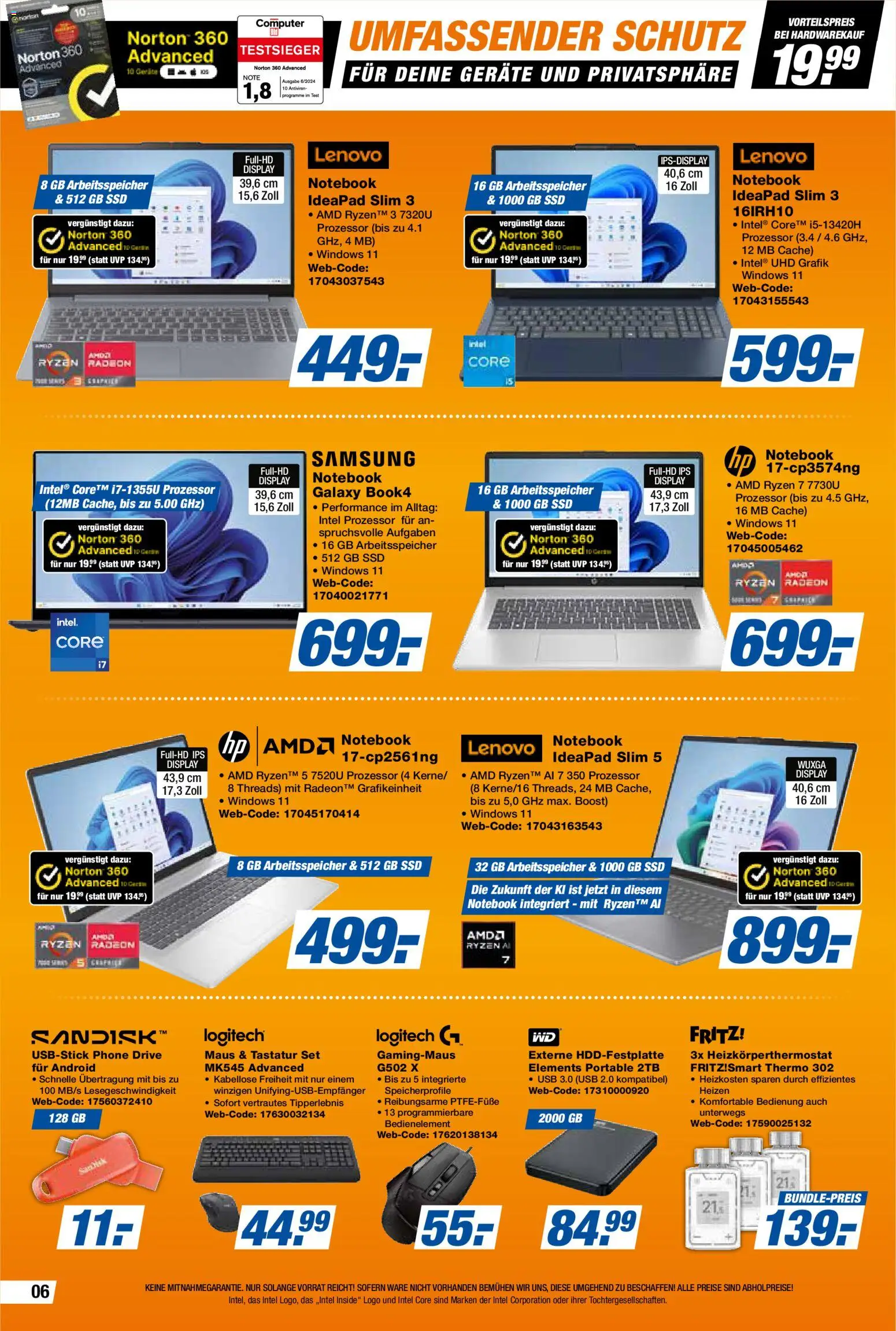 Expert  Aktuelle Beilage – gültig ab 20.02.2026 | Seite: 6 | Produkte: USB, Notebook, Computer, Tastatur