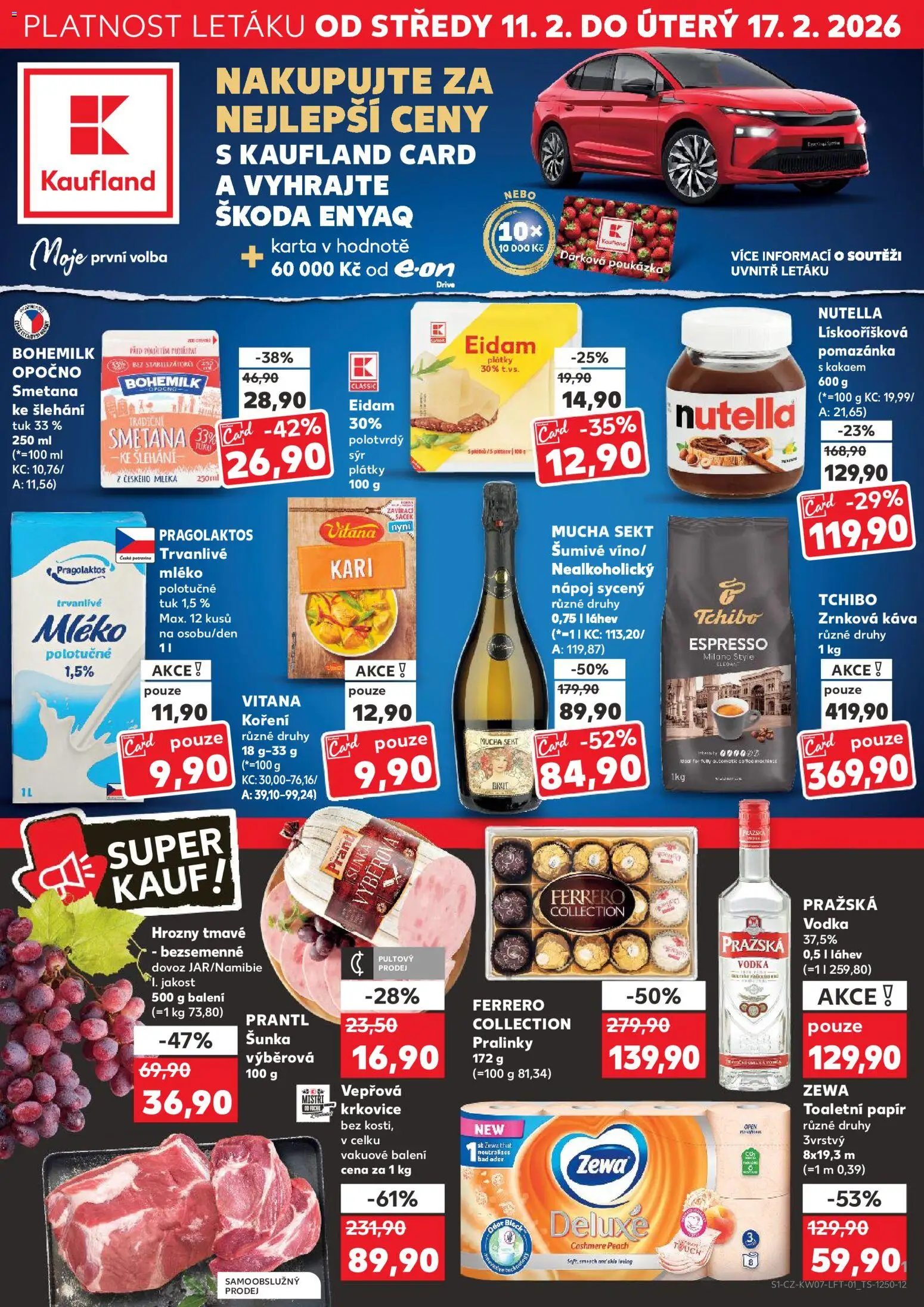 Kaufland leták - Kolín od 11.02.2026 | Strana: 1