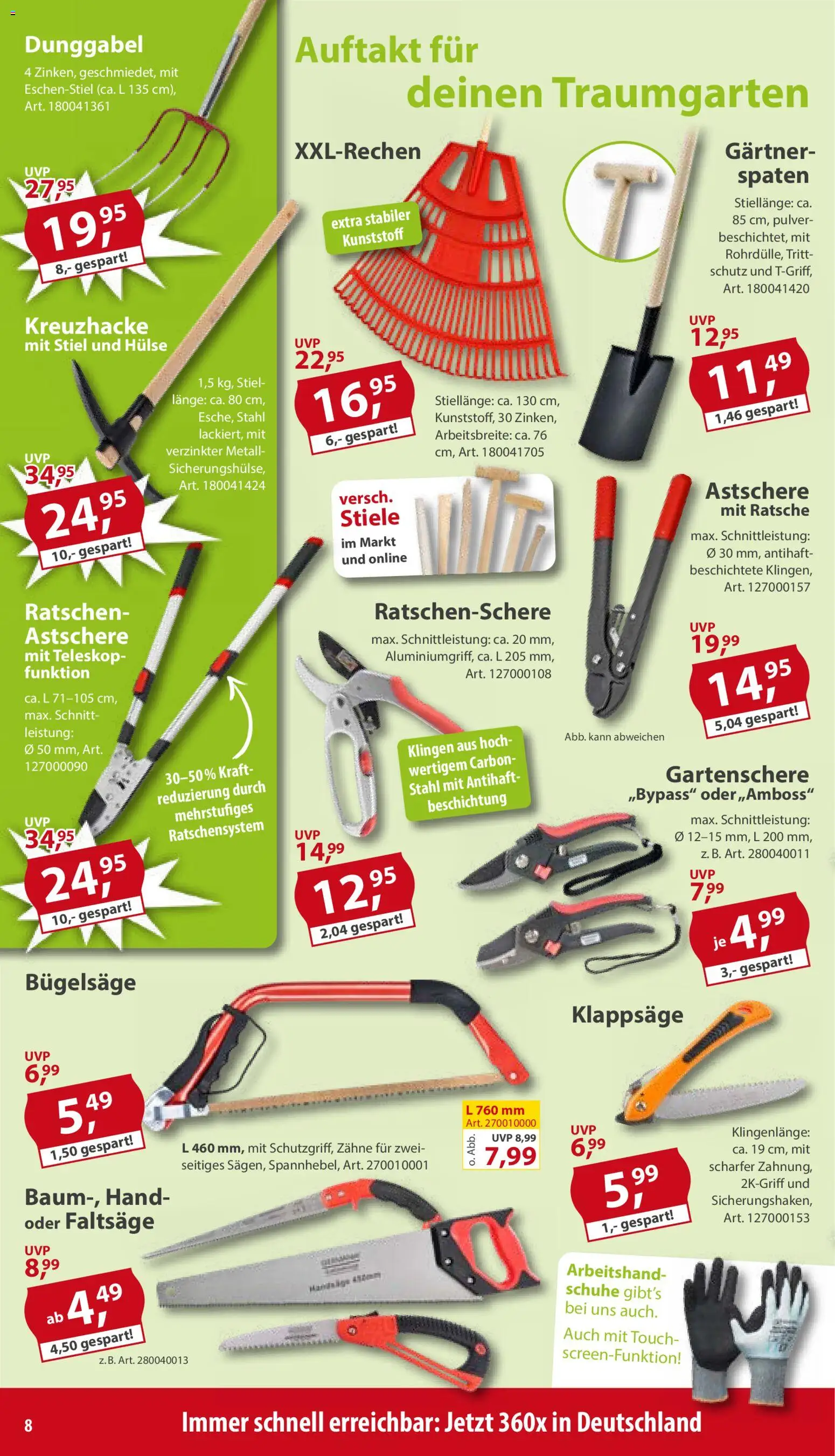 Sonderpreis Baumarkt Prospekt 	 – gültig ab 31.01.2026 | Seite: 8