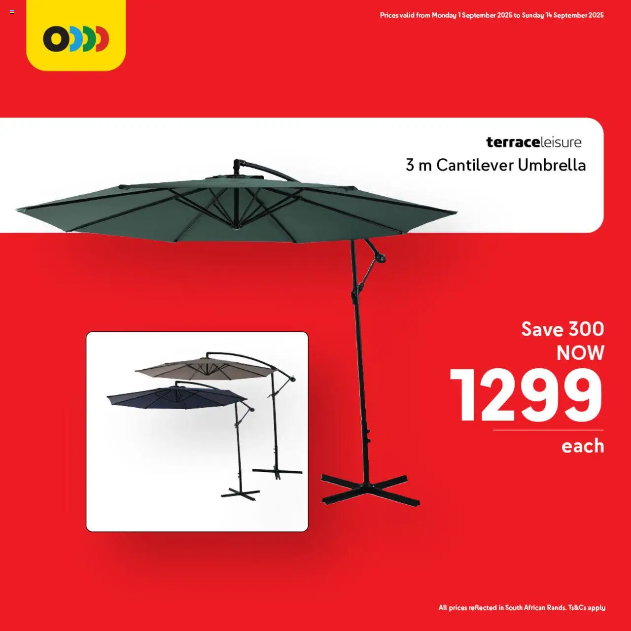 New Makro catalogue – valid from 01.09.2025 | Page: 5 | Products: Umbrella