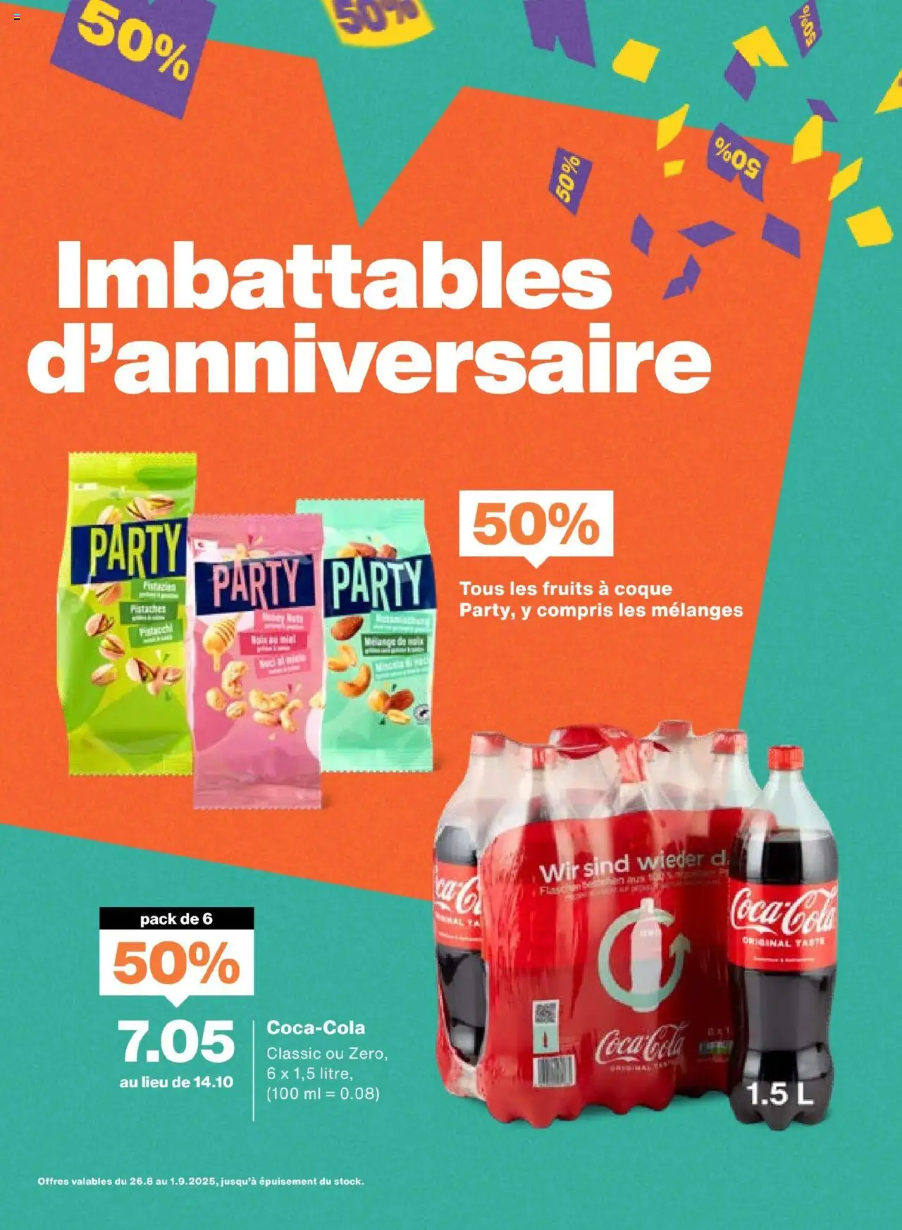 Migros Aktionen FR ab 26.08.2025 | Seite: 20 | Produkte: Coca Cola