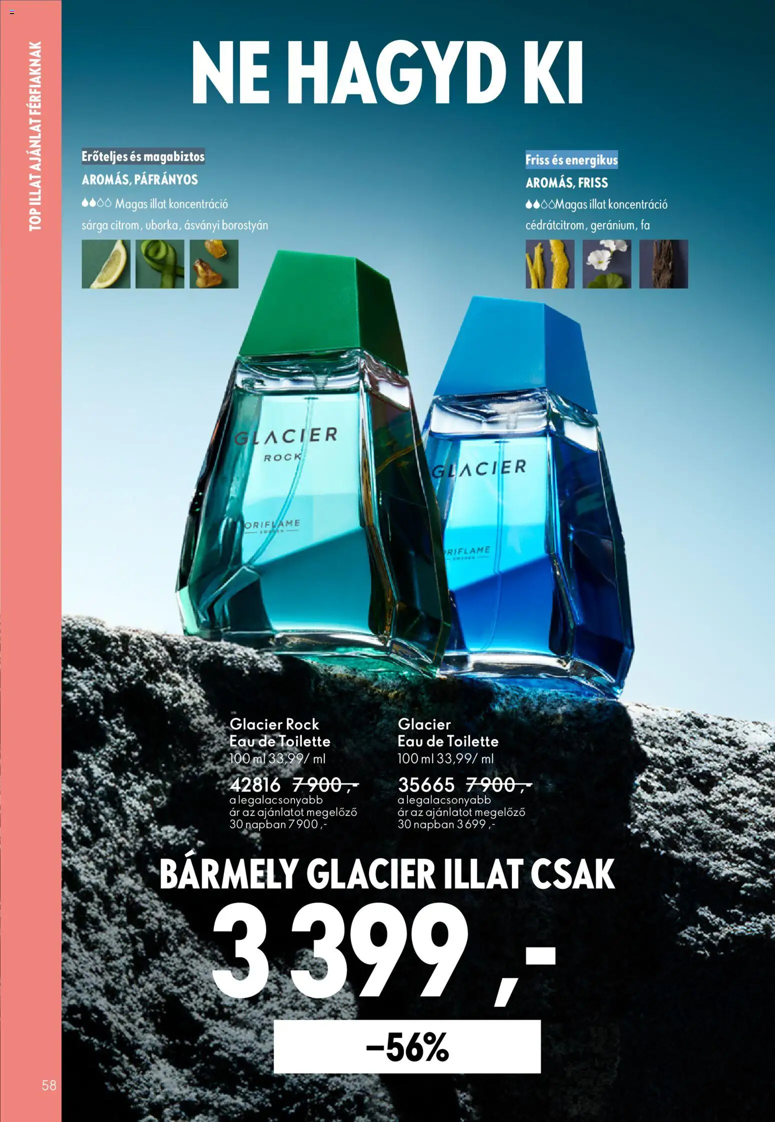 Oriflame akciós ujság - amely érvényes a következő dátumtól: 04.03.2026 | Oldal: 58