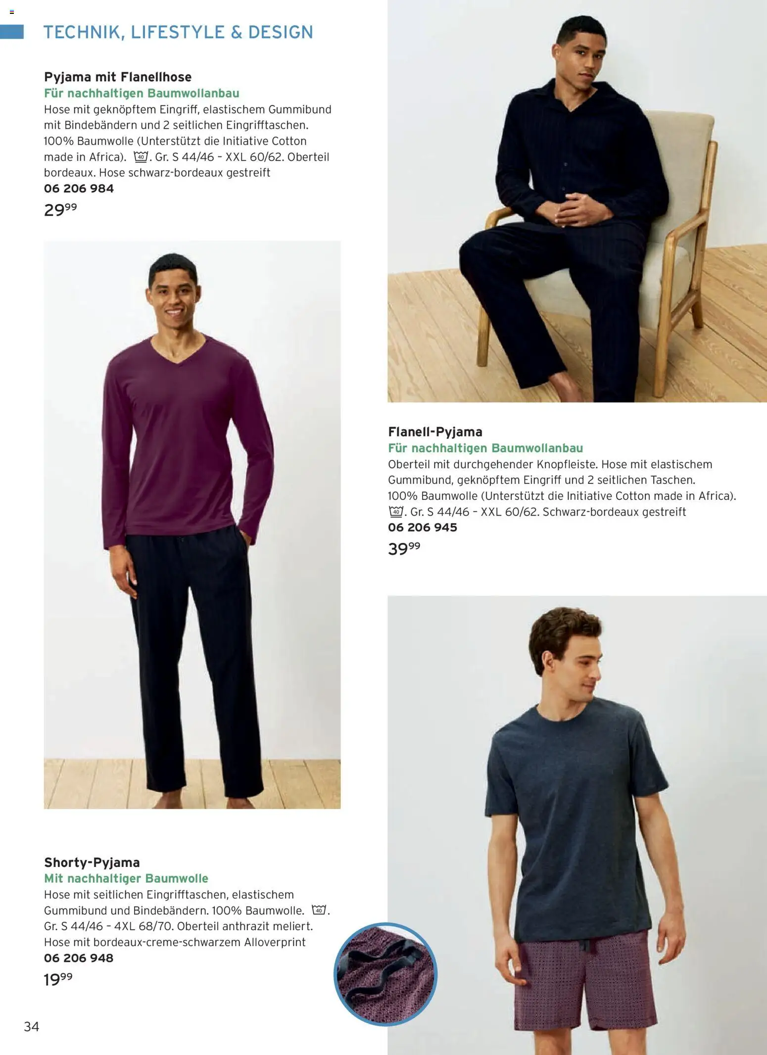 Tchibo Katalog Advent 2025 – gültig ab 14.11.2025 | Seite: 34 | Produkte: Hose, Pyjama