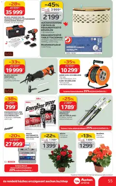 Auchan - Akciós újság Szupermarket - amely érvényes a következő dátumtól: 12.02.2026 | Oldal: 55