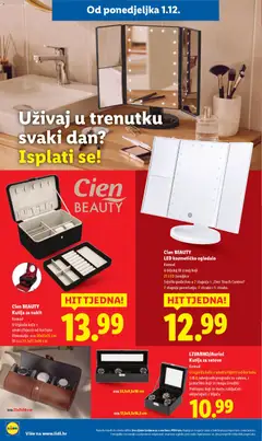 Katalog Lidl - Pregled kataloga iz trgovine Lidl, vrijedi od 01.12.2025 | Stranica: 36 | Proizvodi: Kutija, Ogledalo