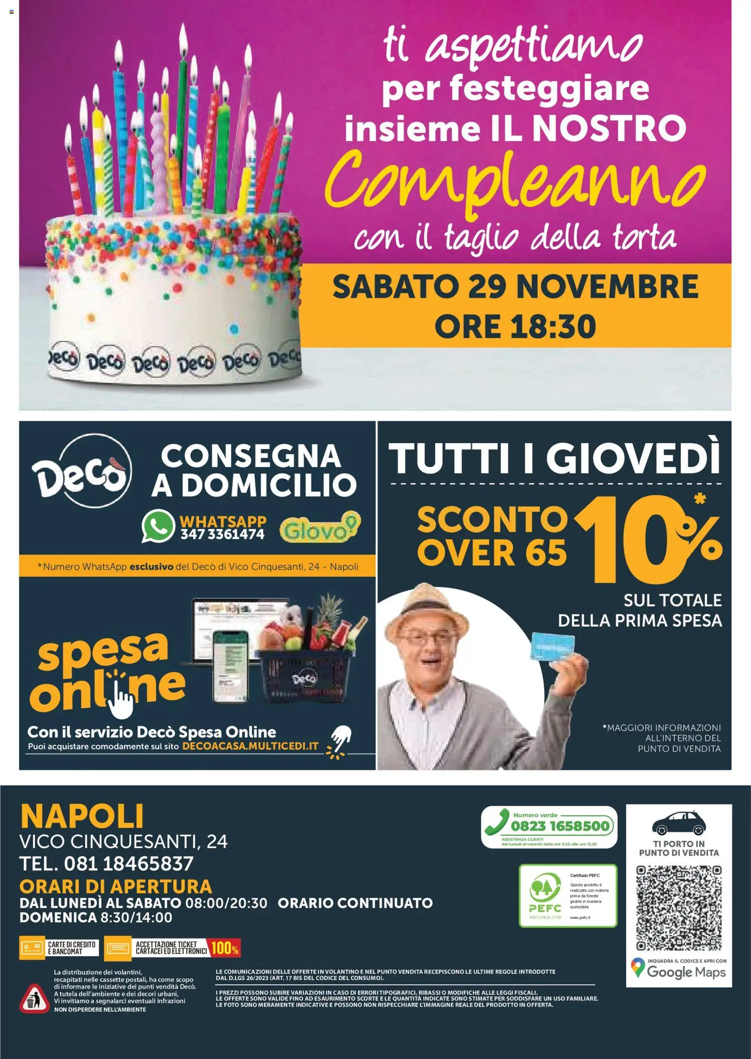 Volantino Decò del 28.11.2025 | Pagina: 2 | Prodotti: Torta