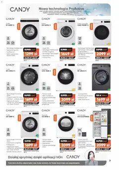 Pogląd oferty "Max elektro Gazetka" - ważna od 02.12.2025 | Strona: 7 | Produkty: Pralka, Suszarka