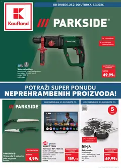 Katalog Parkside Kaufland - Pregled kataloga iz trgovine Kaufland, vrijedi od 25.02.2026