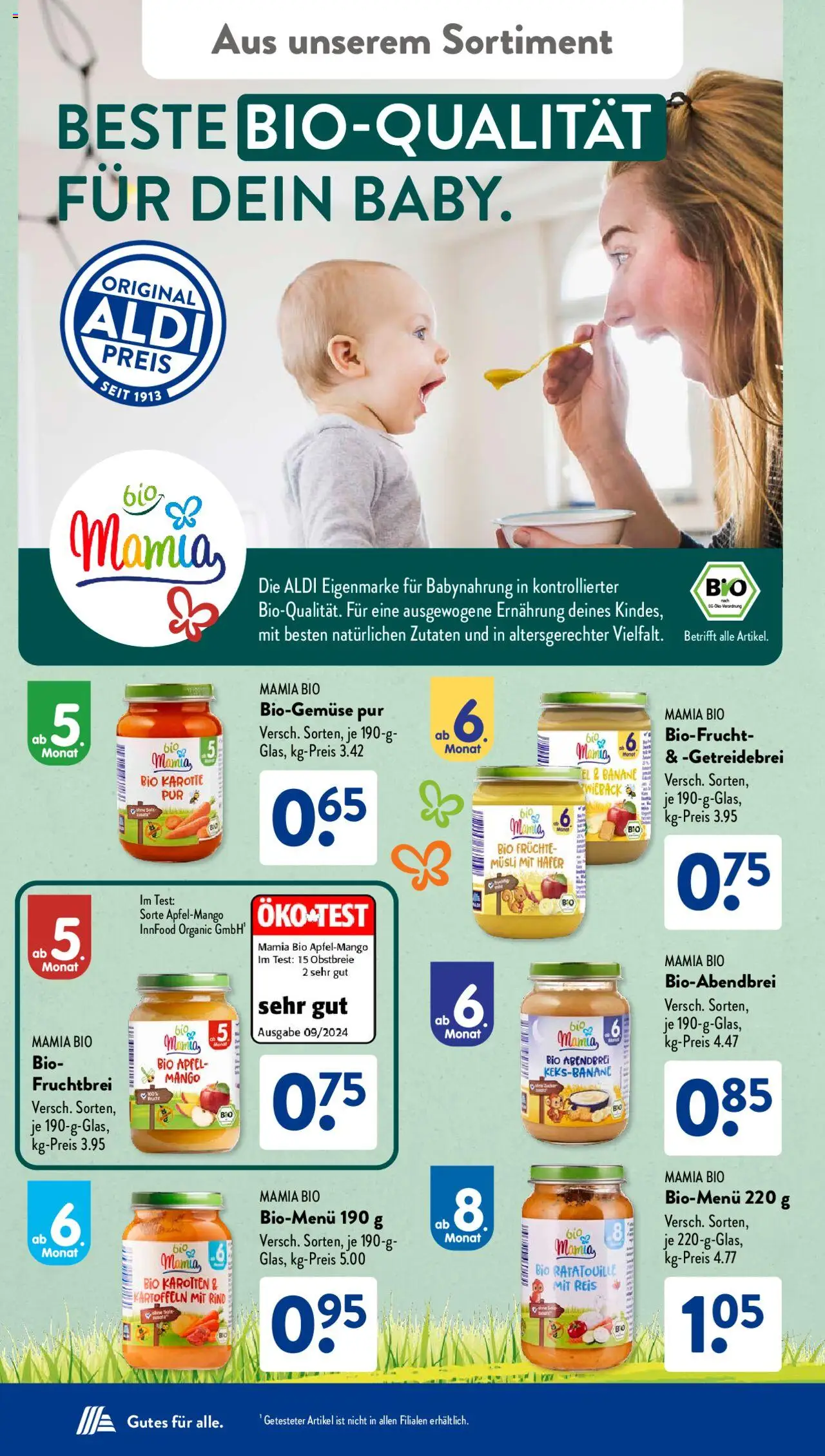 Aldi Süd Prospekt 	 - gültig ab dem 08.09.2025 | Seite: 22 | Produkte: Musli, Äpfel, Reis, Karotte