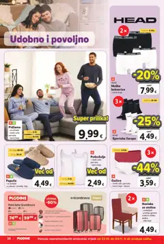 Plodine - Katalog - Pregled kataloga iz trgovine Plodine, vrijedi od 22.10.2025 | Stranica: 36 | Proizvodi: Gaćice, Čarape, Pidžama, Bokserice
