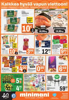 Minimani-mainoslehti voimassa 28.04.2026 alkaen