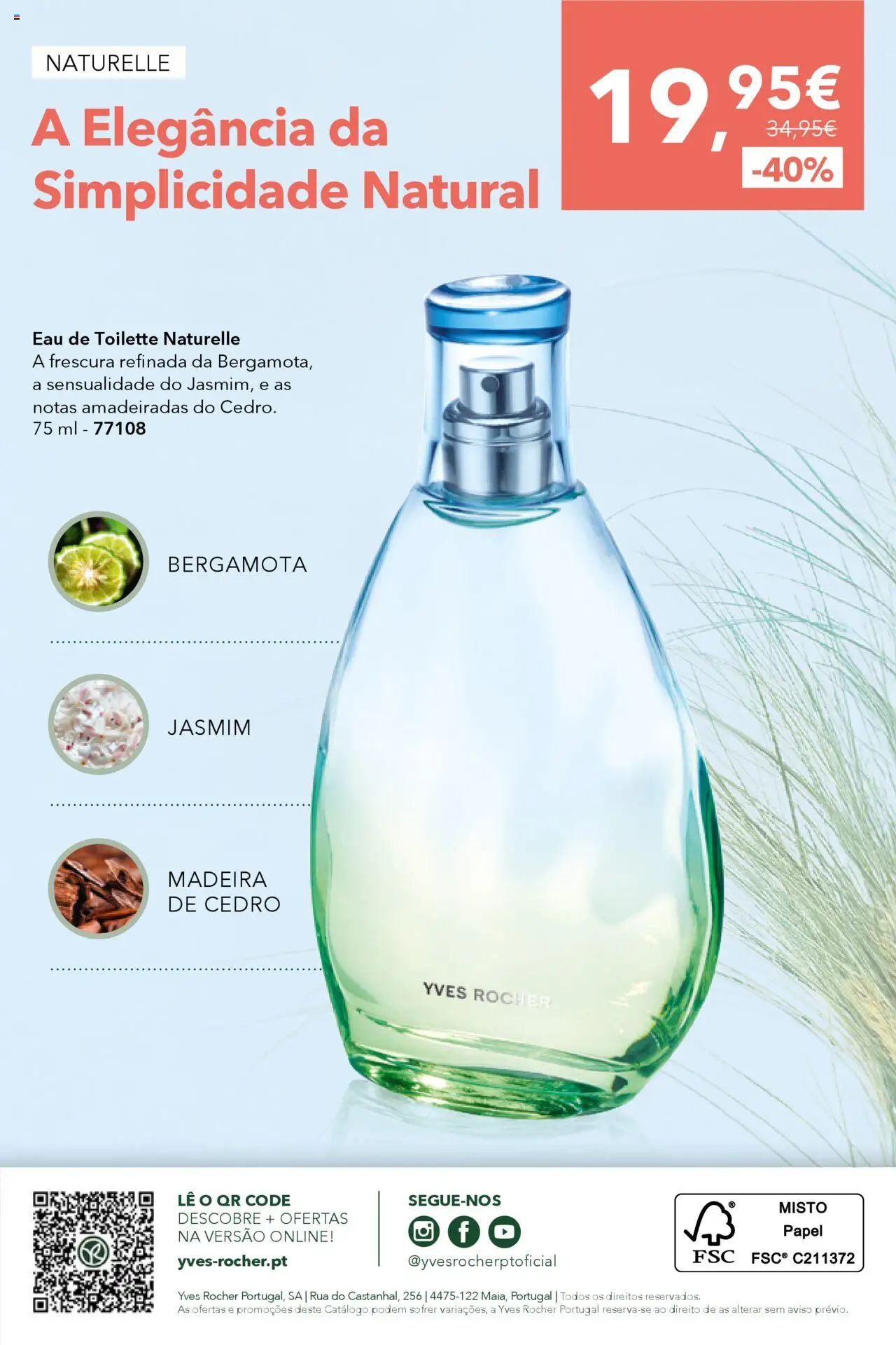 Yves Rocher Verão Perfumado │ válido de 31.07.2025 | Página: 12 | Produtos: Perfume, Eau de toilette