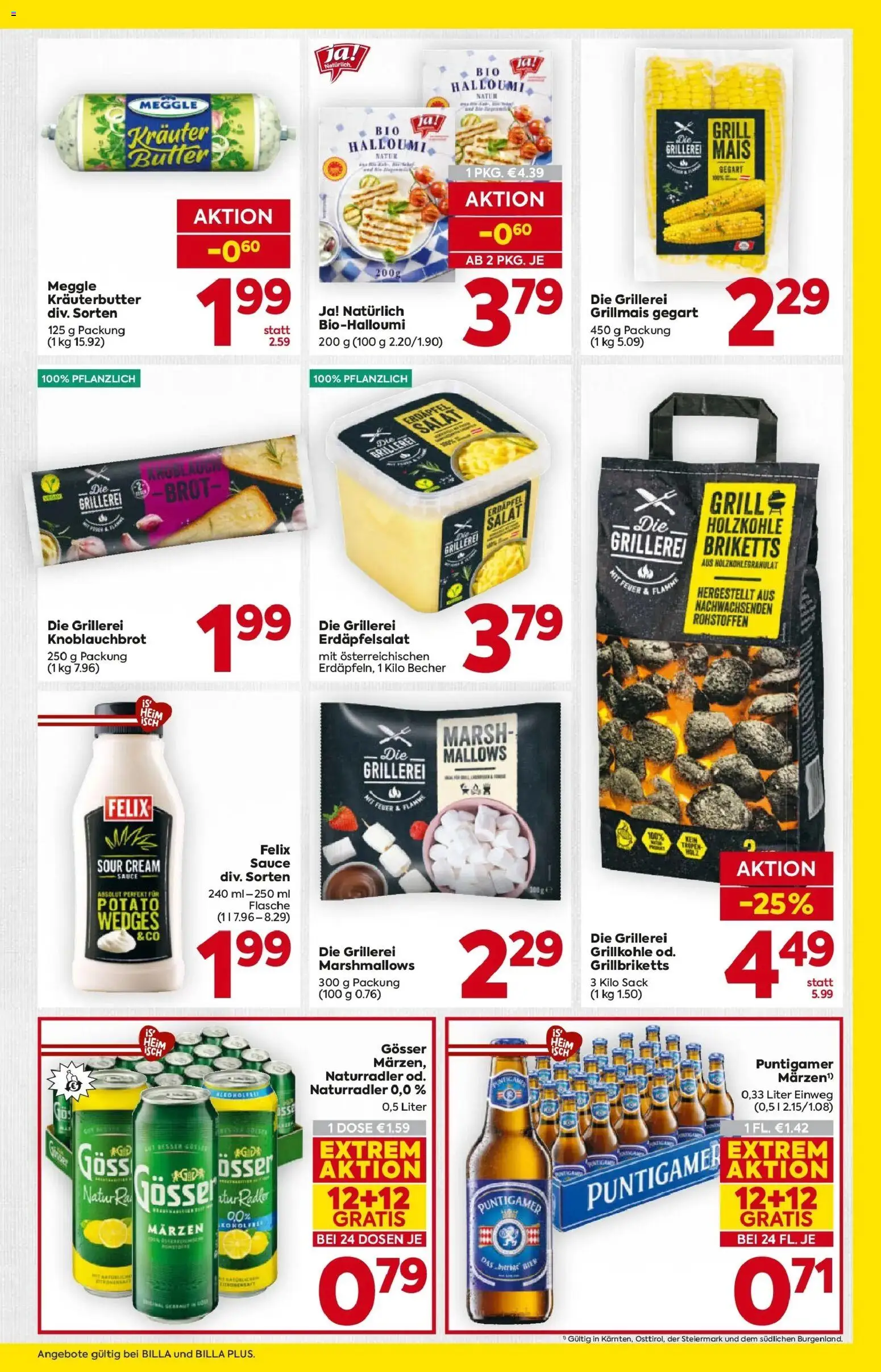 Billa - BILLA: Flugblatt gültig bei BILLA & BILLA PLUS gültig ab 22.04.2026 | Seite: 5 | Produkte: Salat, Knoblauch, Grill, Butter
