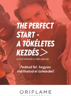 Oriflame Perfect Start - A tökéletes kezdés - amely érvényes a következő dátumtól: 13.08.2025
